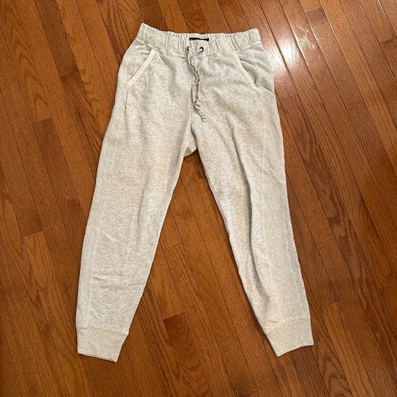 Abercrombie & Fitch Pants - Abercrombie & Fitch Soft Light Gray Fleece Joggers
